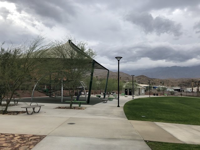 Cathedral City Community Amphitheater Playground and Restroom
